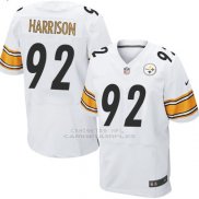 Camiseta Pittsburgh Steelers Harrison Blanco Nike Elite NFL Hombre