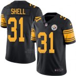 Camiseta Pittsburgh Steelers Shell Negro Nike Legend NFL Hombre