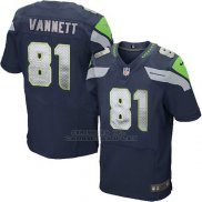 Camiseta Seattle Seahawks Vannett Profundo Azul 2016 Nike Elite NFL Hombre