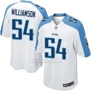 Camiseta Tennessee Titans Williamson Blanco Nike Game NFL Hombre