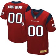 Camiseta Houston Texans Rojo Nike Gold Elite NFL Hombre