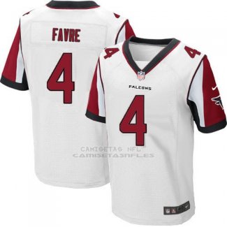 Camiseta Atlanta Falcons Favre Blanco Nike Elite NFL Hombre