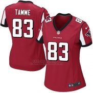 Camiseta Atlanta Falcons Tamme Rojo Nike Game NFL Mujer