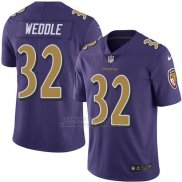 Camiseta Baltimore Ravens Weddle Violeta Nike Legend NFL Hombre