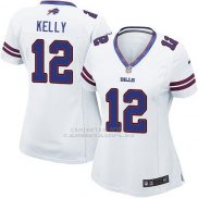 Camiseta Buffalo Bills Kelly Blanco Nike Game NFL Mujer