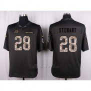 Camiseta Carolina Panthers Stewart Apagado Gris Nike Anthracite Salute To Service NFL Hombre