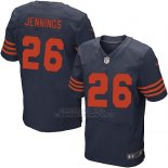 Camiseta Chicago Bears Jennings Apagado Azul Nike Elite NFL Hombre