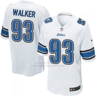 Camiseta Detroit Lions Walker Blanco Nike Game NFL Nino