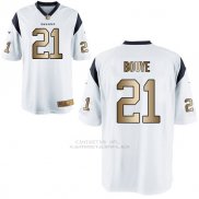 Camiseta Houston Texans Bouye Blanco Nike Gold Game NFL Hombre