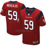 Camiseta Houston Texans Mercilus Rojo Nike Elite NFL Hombre