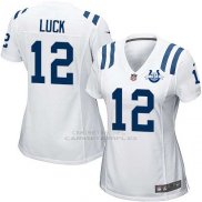 Camiseta Indianapolis Colts Luck Blanco Nike Game NFL Mujer