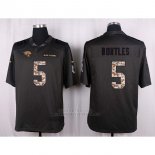 Camiseta Jacksonville Jaguars Bortles Apagado Gris Nike Anthracite Salute To Service NFL Hombre