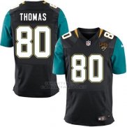 Camiseta Jacksonville Jaguars Thomas Negro Nike Elite NFL Hombre