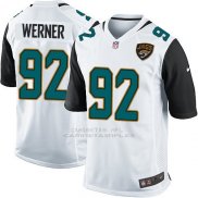 Camiseta Jacksonville Jaguars Werner Blanco Nike Game NFL Hombre