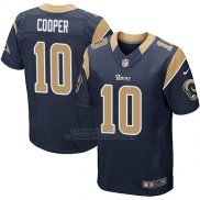 Camiseta Los Angeles Rams Cooper Profundo Azul Nike Elite NFL Hombre