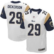 Camiseta Los Angeles Rams Dickerson Blanco Nike Elite NFL Hombre