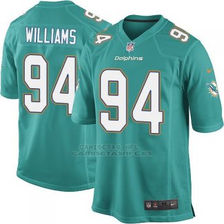 Camiseta Miami Dolphins Williams Verde Nike Game NFL Nino