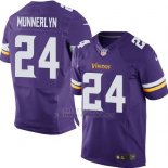 Camiseta Minnesota Vikings Munnerlyn Violeta Nike Elite NFL Hombre