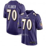 Camiseta NFL Game Baltimore Ravens D.j. Fluker Violeta