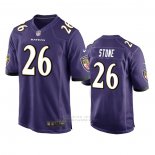 Camiseta NFL Game Baltimore Ravens Geno Stone Violeta