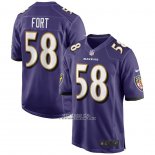 Camiseta NFL Game Baltimore Ravens Lj Fort Violeta