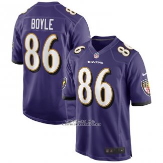 Camiseta NFL Game Baltimore Ravens Nick Boyle Violeta