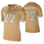 Camiseta NFL Game Carolina Panthers Christian Mccaffrey 2020 NFC Pro Bowl Oro