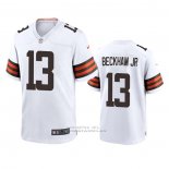 Camiseta NFL Game Cleveland Browns Odell Beckham Jr 2020 Blanco
