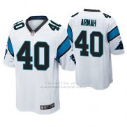 Camiseta NFL Game Hombre Carolina Panthers Alexander Armah Blanco