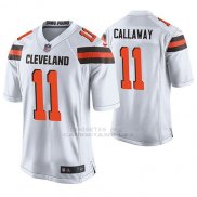 Camiseta NFL Game Hombre Cleveland Browns Antonio Callaway Blanco