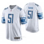 Camiseta NFL Game Hombre Detroit Lions Jahlani Tavai Blanco