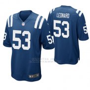 Camiseta NFL Game Hombre Indianapolis Colts Darius Leonard Royal