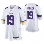 Camiseta NFL Game Hombre Minnesota Vikings Adam Thielen Blanco