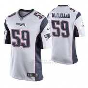 Camiseta NFL Game Hombre New England Patriots Albert Mcclellan Blanco