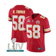 Camiseta NFL Game Kansas City Chiefs 58 Derrick Thomas Rojo