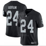 Camiseta NFL Game Las Vegas Raiders 24 Johnathan Abram Negro