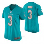 Camiseta NFL Game Mujer Miami Dolphins Josh Rosen Verde