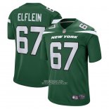 Camiseta NFL Game New York Jets Pat Elflein Verde