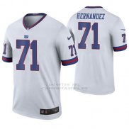 Camiseta NFL Legend Hombre New York Giants Will Hernandez Blanco Color Rush