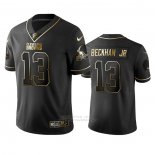 Camiseta NFL Limited Cleveland Browns Odell Beckham Jr Golden Edition Negro