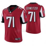 Camiseta NFL Limited Hombre Atlanta Falcons Wes Schweitzer Rojo Vapor Untouchable