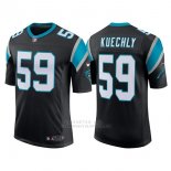 Camiseta NFL Limited Hombre Carolina Panthers 59 Luke Kuechly Negro