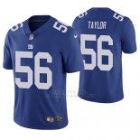 Camiseta NFL Limited Hombre New York Giants Lawrence Taylor Azul Vapor Untouchable
