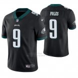 Camiseta NFL Limited Hombre Philadelphia Eagles Nick Foles Negro Vapor Untouchable