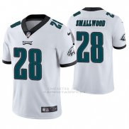 Camiseta NFL Limited Hombre Philadelphia Eagles Wendell Smallwood Blanco Vapor Untouchable