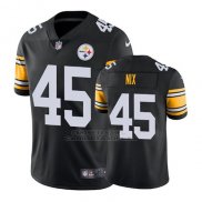 Camiseta NFL Limited Hombre Pittsburgh Steelers Roosevelt Nix Negro Vapor Untouchable Throwback