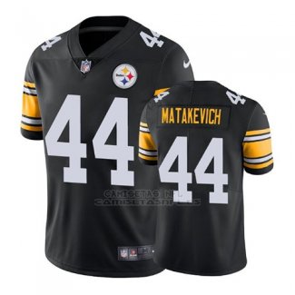 Camiseta NFL Limited Hombre Pittsburgh Steelers Tyler Matakevich Negro Vapor Untouchable Throwback