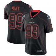 Camiseta NFL Limited Houston Texans Watt Lights Out Negro