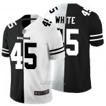 Camiseta NFL Limited Tampa Bay Buccaneers White Black White Split