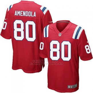 Camiseta New England Patriots Amendola Rojo Nike Game NFL Hombre